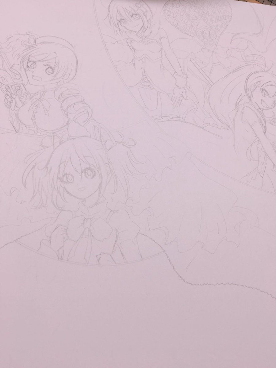 245vonres's tweet photo. 完成するのに時間かかるようなやつ描いてる https://t.co/jgqYN0kwgd
