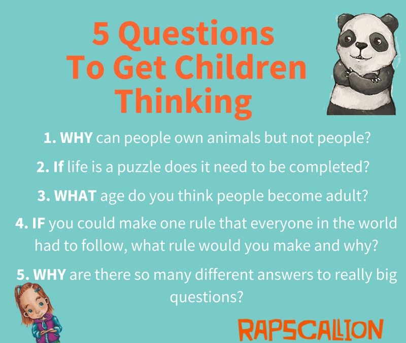 rapscallionp's tweet photo. Try our 5 philosophy questions to get children thinking! #P4C #philosophy #education https://t.co/nv8tiNPAXF