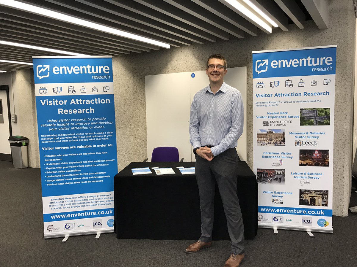 Exhibitor <a href="/Enventure_Ltd/">Enventure Research</a> ready! Stand 2! Come and meet Mark!