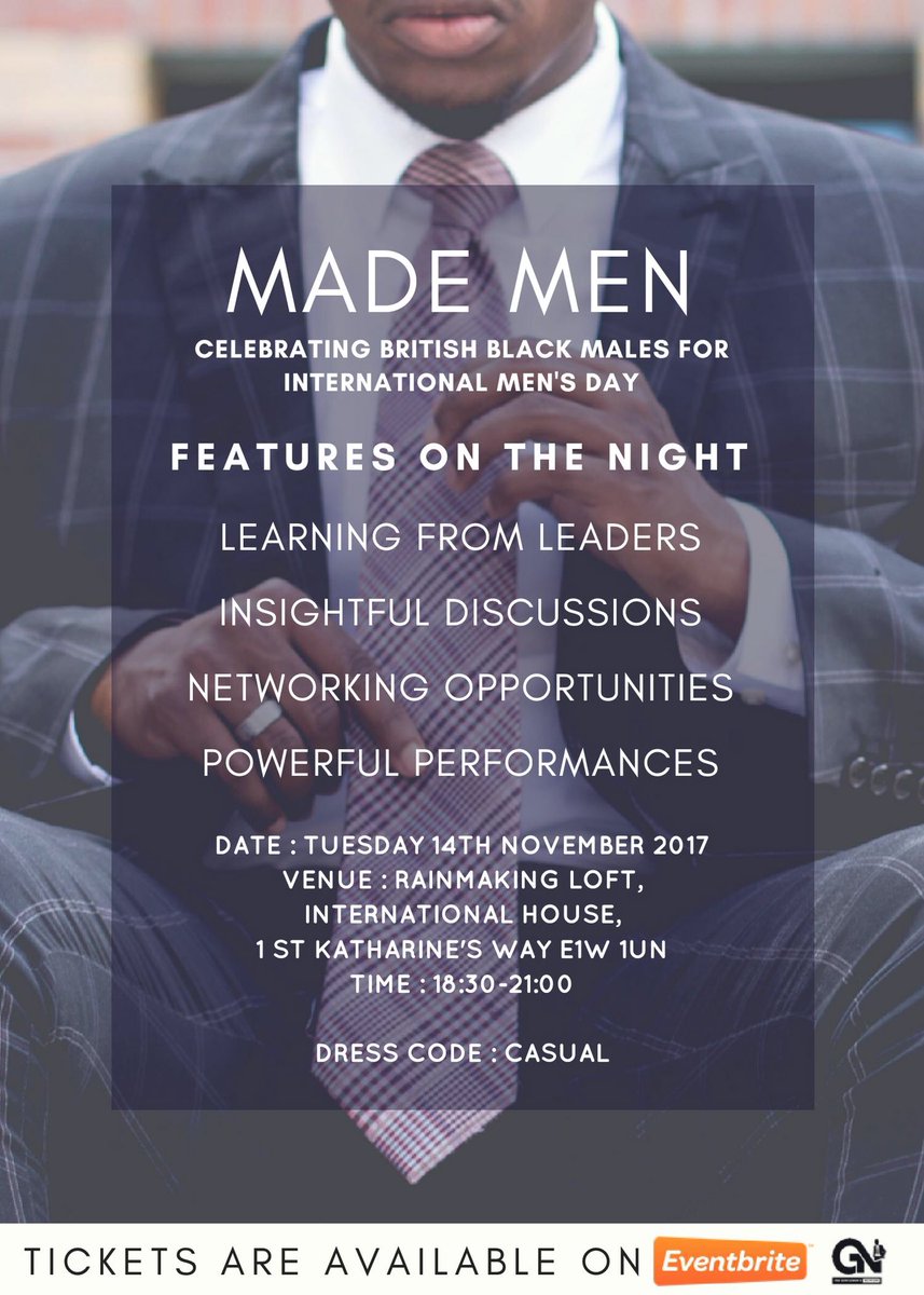 GentlemensNet's tweet image. First look at the features on the night for the #TGNMadeMen event Tickets available on #Eventbrite Link in bio #FromBoyToManToGentleman #TGN