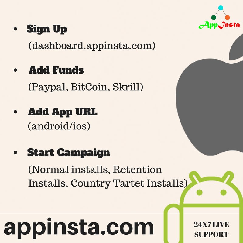 appinstaz's tweet image. Buy Android App Installs appinsta.com
 #indiedev #gamedev #unity3 #AndroidDev #WednesdayWisdom #appinsta #iosdev #iosdeveloper