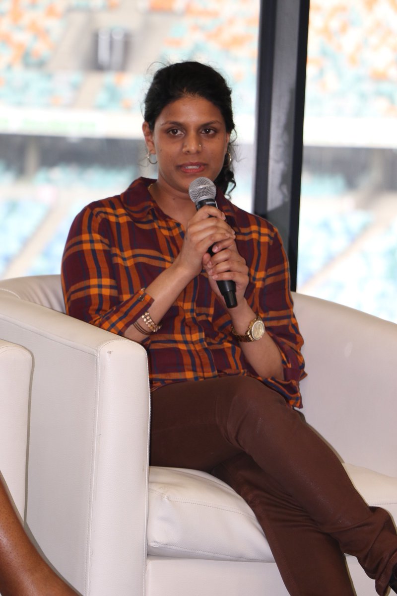 Meet the panelists at Qhakazi Girls IT Breakfast Phindiwe Filtane, Selene Shah and Serisha Harichand #ifd2017