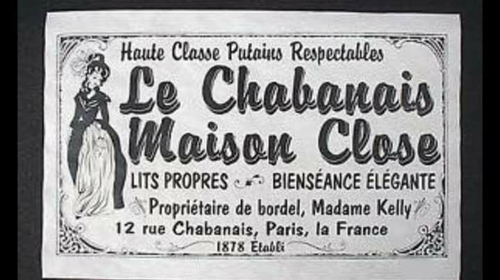 Le Chabanais La Maison Close La Plus Luxueuse De Paris Et Peut Etre