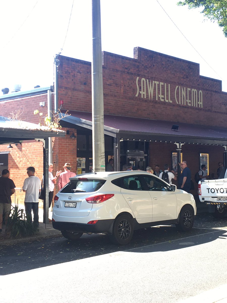 ArchitectsNSW's tweet photo. The 2017 #CountryDivision conference #Collaborate at the refurbished Sawtell cinema to see the #CatherineHunter film on #GlennMurcutt https://t.co/LUqPeSLNRg