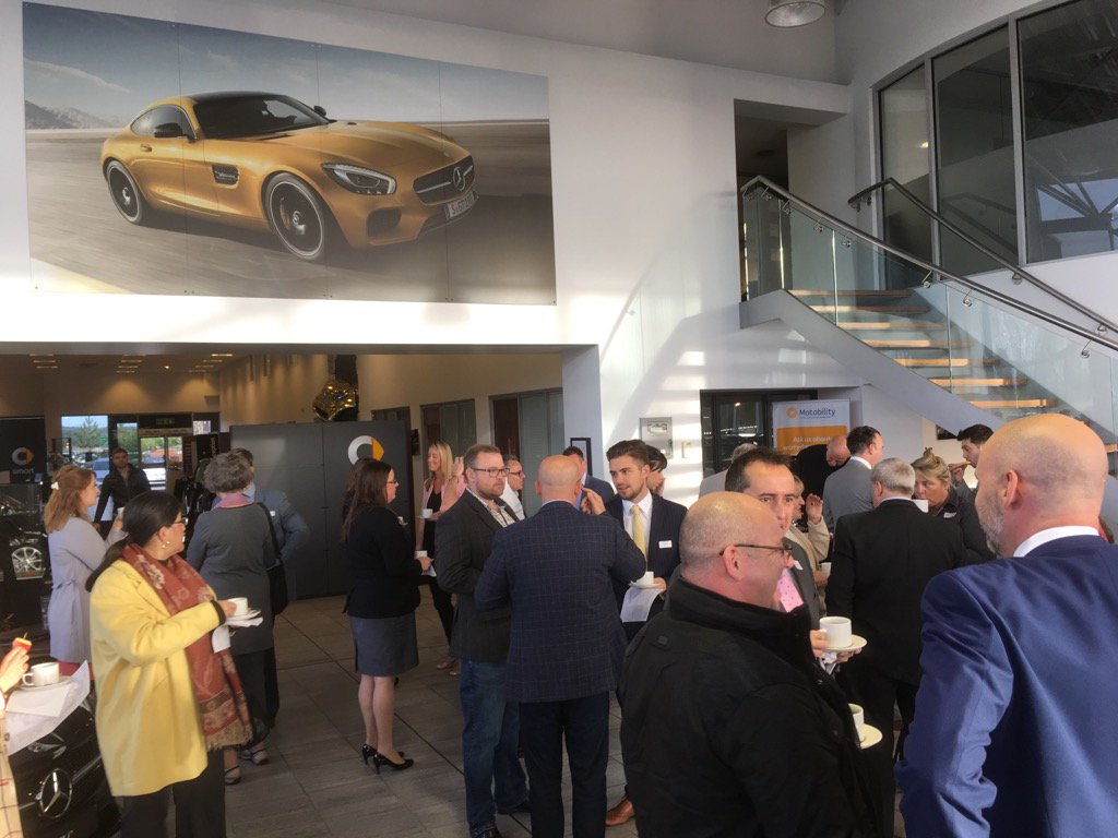 SteveBulleyUK's tweet photo. Great Conversations @SandownMercedes #Poole with @DorsetChamber #SimplyNetworking https://t.co/NsmPfwoaCS