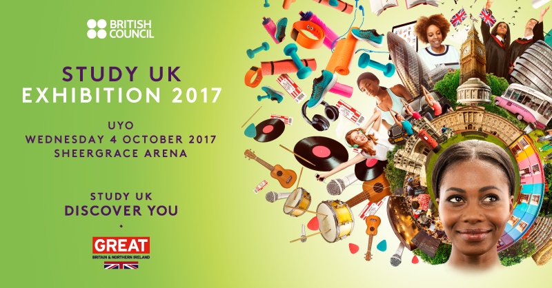 DemolaExpoze's tweet photo. Experience first-class learning at world-class universities
Get first-hand information at #StudyUK2017 #UyoExhibition today https://t.co/1DseMAyfyu