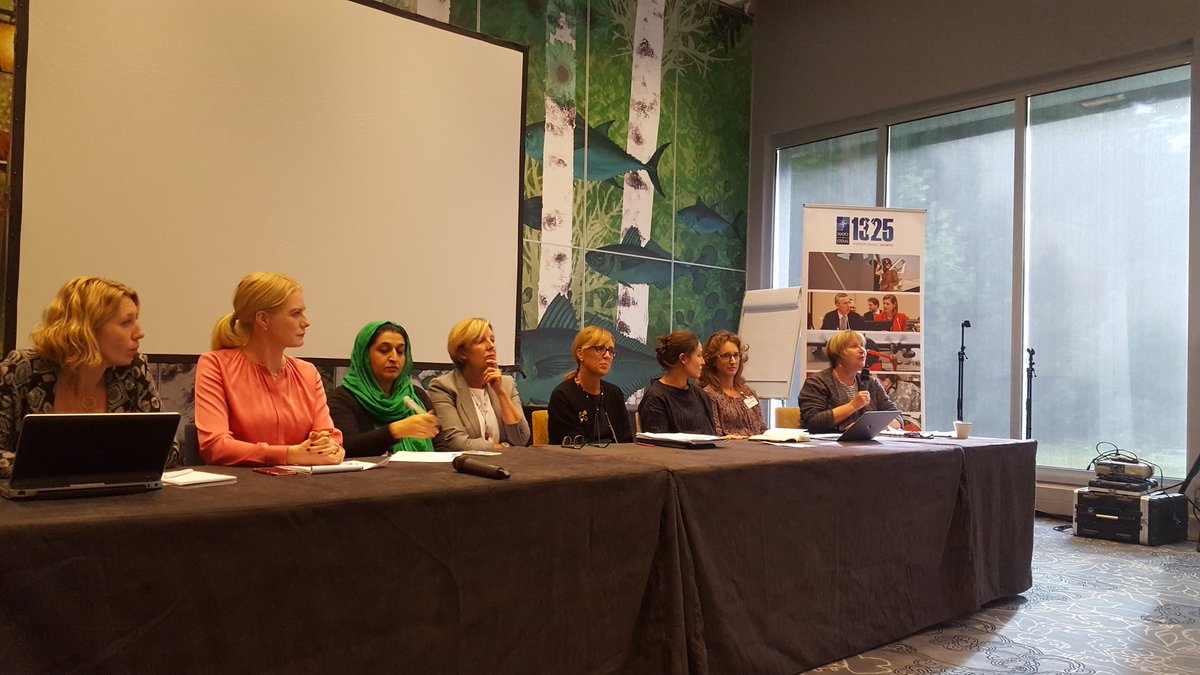 We wrapped up #CSAP1325 in this meeting with NATO nations, learning about the impact #unscr1325 makes for women's rights activists @NATO1325