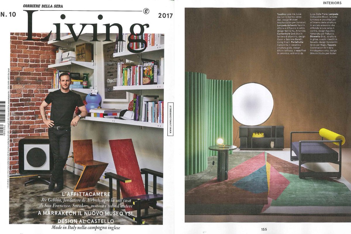 Pallucco's tweet photo. #collapsiblemoon by #kazuhiroyamanaka for @Pallucco on @LivingCorriere - 4 ottobre 2017 - Thanks to #dariapandolfi #press #palluccopress https://t.co/GSWEodakzZ