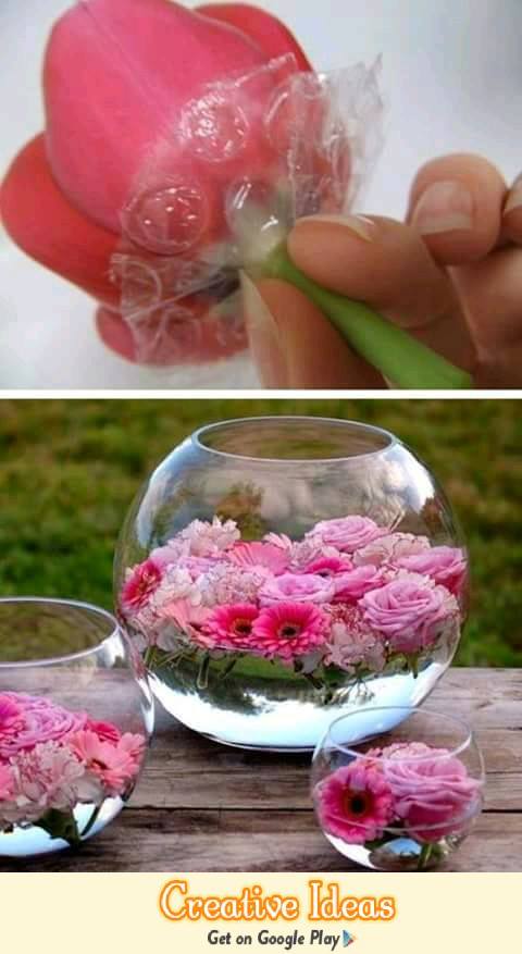 DailyIdeasApp's tweet photo. Bubble wrap reused to make floating flower centerpieces!
More DIY Ideas, download the app: https://t.co/dCXCSI0Z3u
#DIY #CreativeIdeasApp https://t.co/MIoSEXiXaC