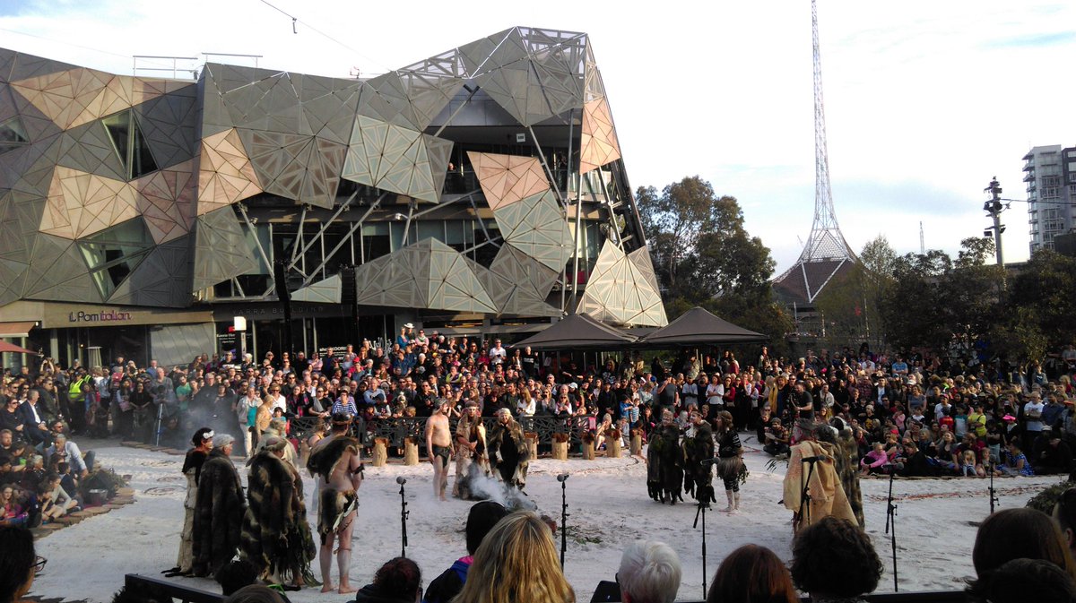 SometimesMelb's tweet photo. Wominjeka. Welcome #TANDERRUM #MelbFest https://t.co/ikrS6iqSDc
