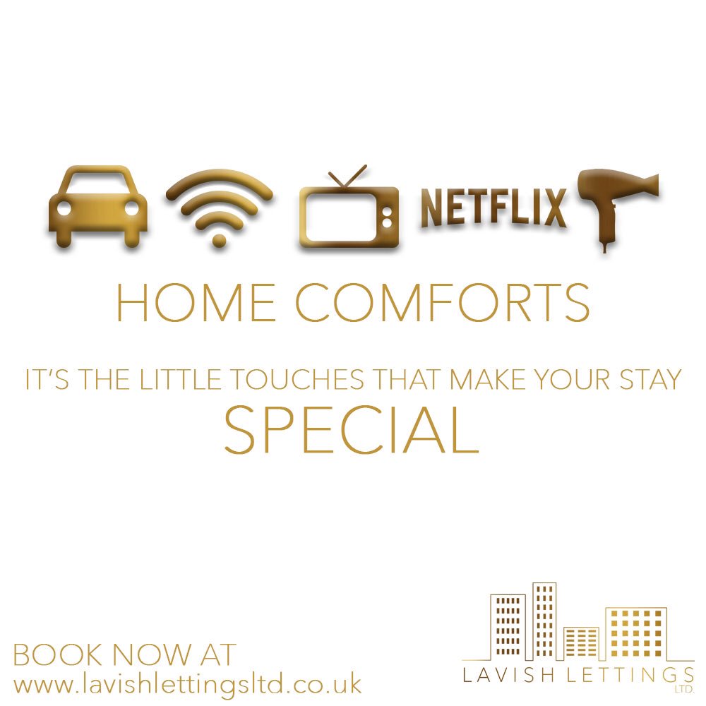 LettingsLavish's tweet photo. Lavish Lettings apartment ticks all the boxes for you feeling comfortable and relaxed. // Book online now at https://t.co/Eo41u79N22 https://t.co/gXXqJGcL7G
