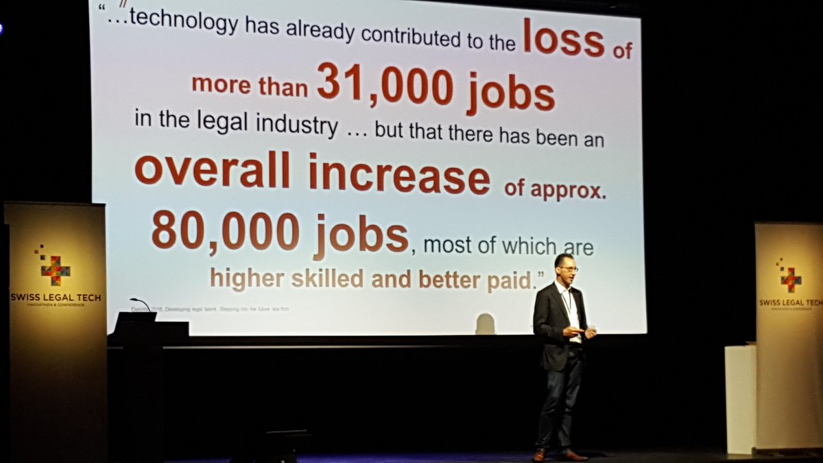 Sascha Theissen <a href="/ch_legal_tech/">Swiss Legal Tech</a> <a href="/1digitalnative/">Sascha Theißen</a> good news: new jobs to come for innovative legal professionals. The future has started...