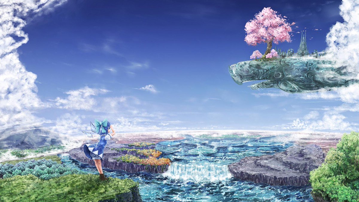 柊 白彗 高画質二次元ポケット 新しいプロフィール画像は 東方projectからフランとチルノです 東方project 高画質 新しいプロフィール画像