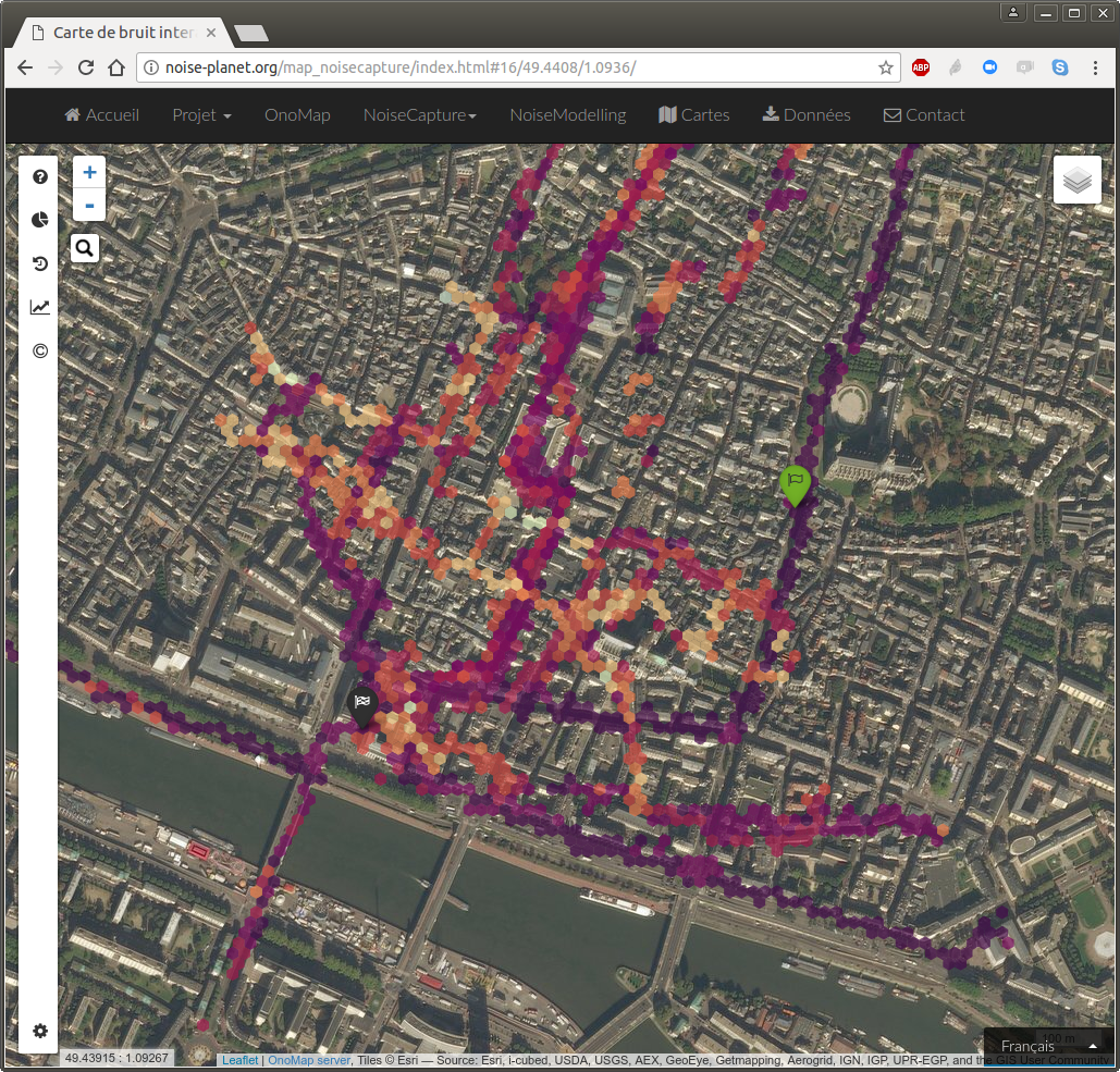 Noise_Planet's tweet photo. Panorama des villes les plus contributrices avec #NoiseCapture . Aujourd'hui @Rouen 🇫🇷 @CNRS @Ifsttar @ENERGIC_OD https://t.co/qVtgVlNUbh