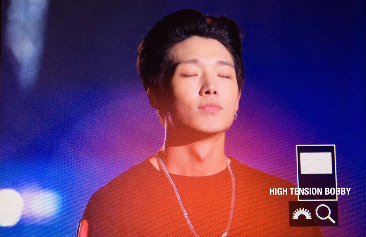 ht951221's tweet photo. 171004 😌🎶 #바비 #bobby https://t.co/kvkuOIDeR3