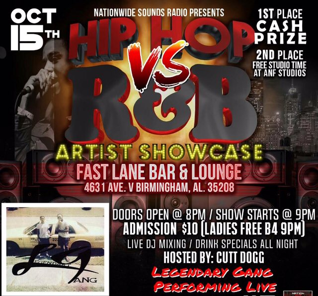 LegendaryGang16's tweet photo. Legendary Gang in the Building Oct 15th yall come fwu finna rock the stage 🤘🏽😎 https://t.co/AZZIa9CzxH