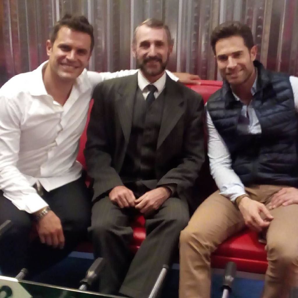 rullinaticas's tweet photo. Con @sebastianrulli y #MarkTacher grabaciones @papaatmof
Con #lasestrellas #televisa #novela #actorslife #actorar… https://t.co/5GrhnFpSRP https://t.co/hlihRKDU9H
