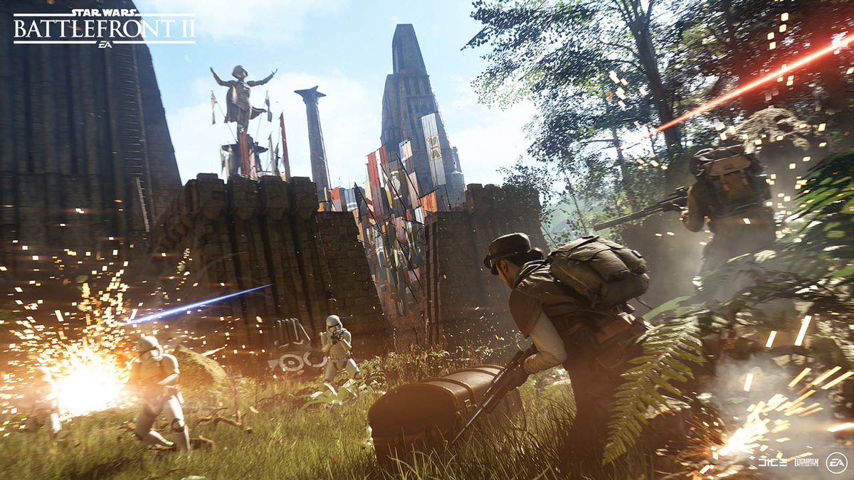 PlayStation's tweet photo. The Star Wars Battlefront II beta is now LIVE on PS4 for pre-orders! https://t.co/TCaUSQkvI9 Everyone else can join in starting Friday https://t.co/JSnyQHkpwm
