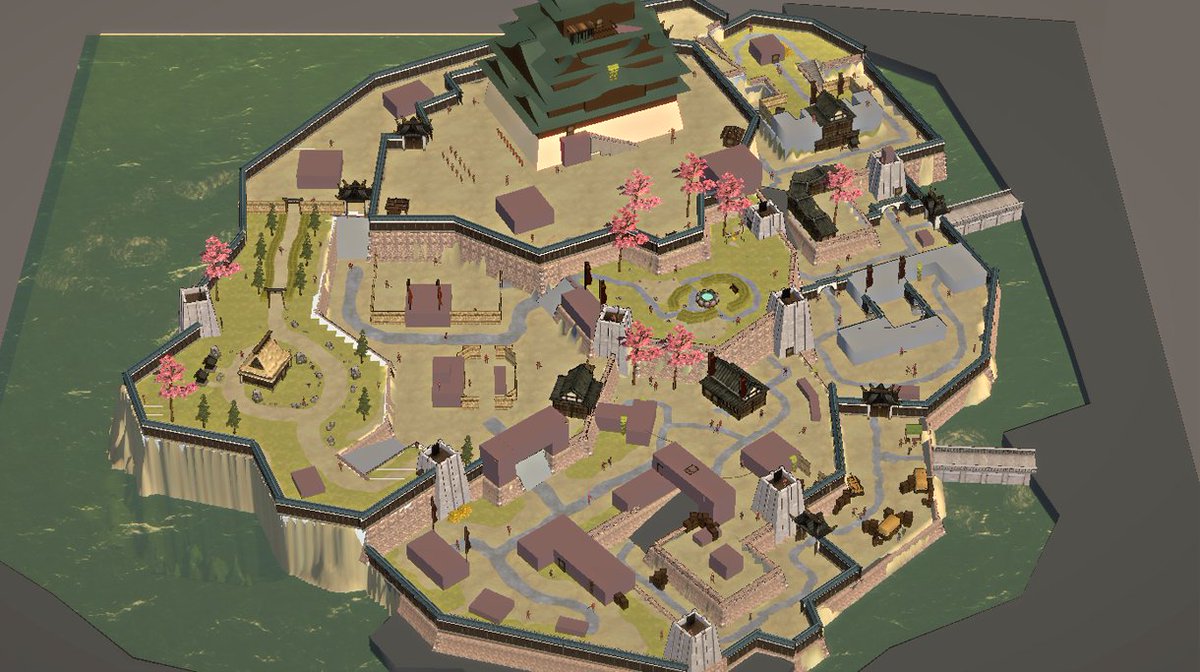 Moritz Wagner Go Blocktober Here Are Some Early Bockings From Shadowtactics Siege Of Osaka Castle Kanazawa City And Sunpu Castle T Co Nhvnvhyqbs