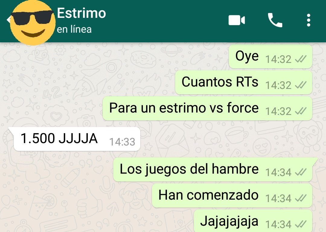 ManelAkaForce's tweet photo. ESTRIMO LO HA FIRMADO

1.500 RT y se ORGANIZA un @Estrimo vs Force https://t.co/YhmW08KYR2