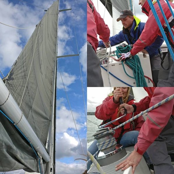 "Thank you for the amazing experience with <a href="/blueboxsailing/">Blue Box Experiences</a> I'm starting my 2nd round of #chemo so it was great to have such a nice day"  🙏⛵️