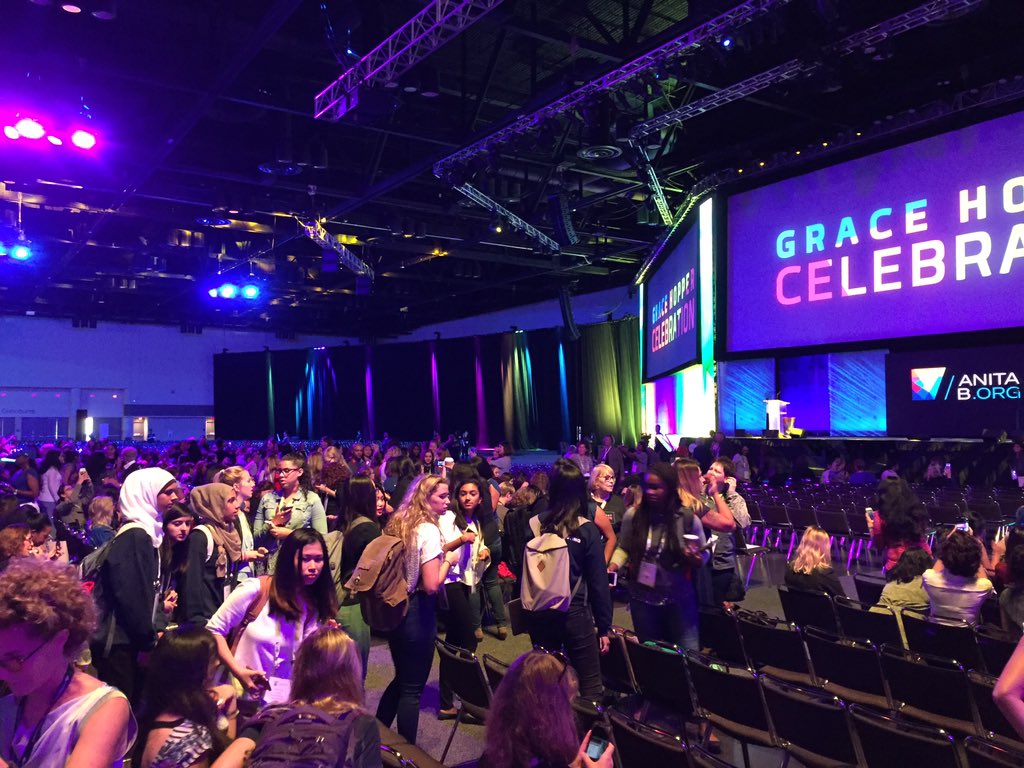 BorowskyLiz's tweet photo. #GHC17 #WeAreAkamai https://t.co/bFtDV6iK6a