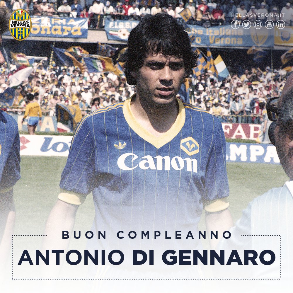 HellasVeronaFC's tweet photo. "#DiGennaro, olè!"
Tanti Auguri 'Dige', sono 59! 🎂 https://t.co/a49tJslJrz
