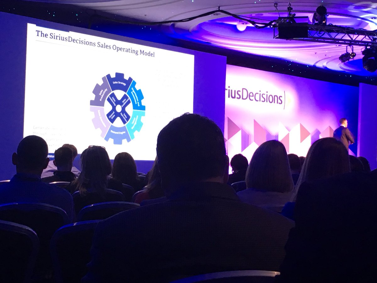 Love the <a href="/SiriusDecisions/">Nothing to see here</a> Sales Operating Model at #SDSummit. Based on research, built by analysts who’ve done the job. How good #B2B works