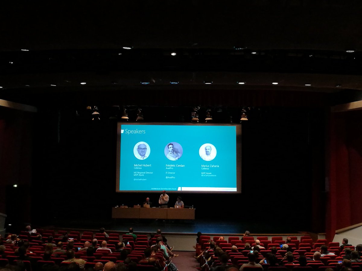 shirin_moha's tweet photo. Architecture #serverless, l'avenir du #Cloud ? #experiences2017 #cellenza #microsoft https://t.co/ZoycmldiOv