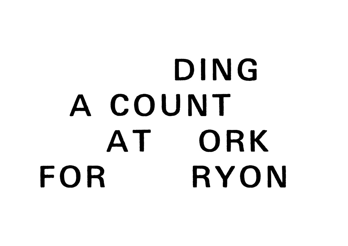 Theo_Inglis's tweet photo. Concrete poetry is back baby https://t.co/uWxJeGM7gz