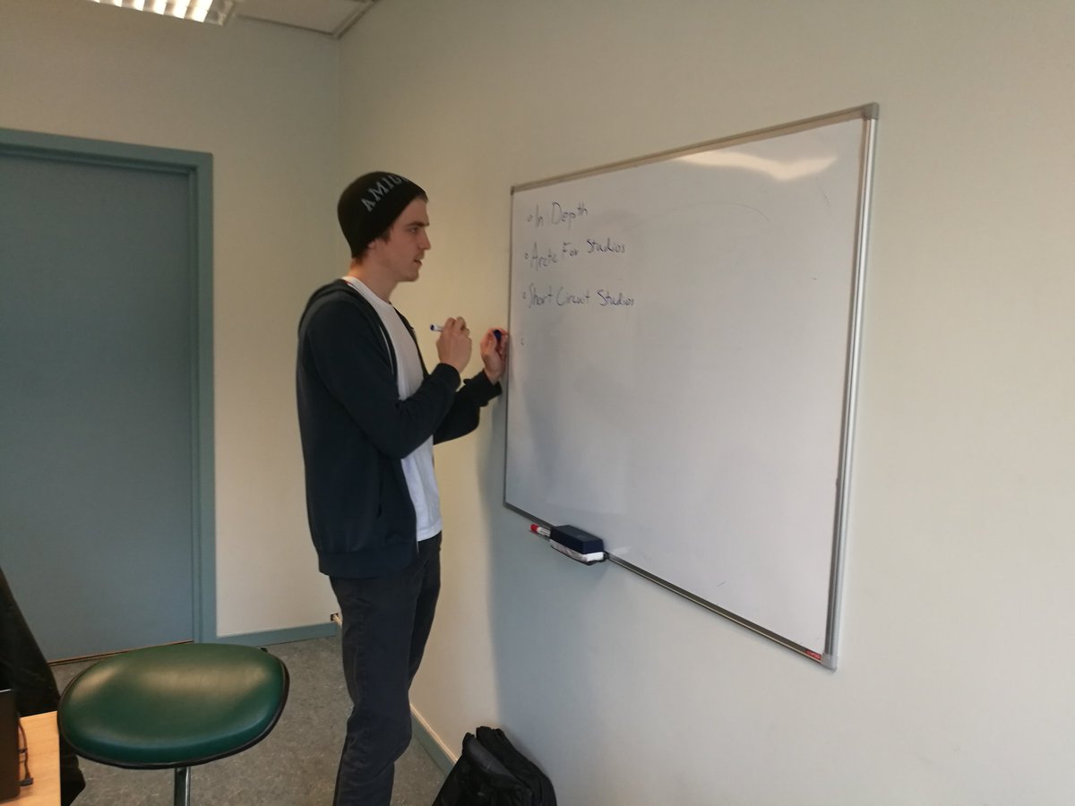 SindriFB's tweet photo. Finally figuring out a name for our gamelab team ☺️ #SPO1510 #GameLab https://t.co/lowOr7eILx