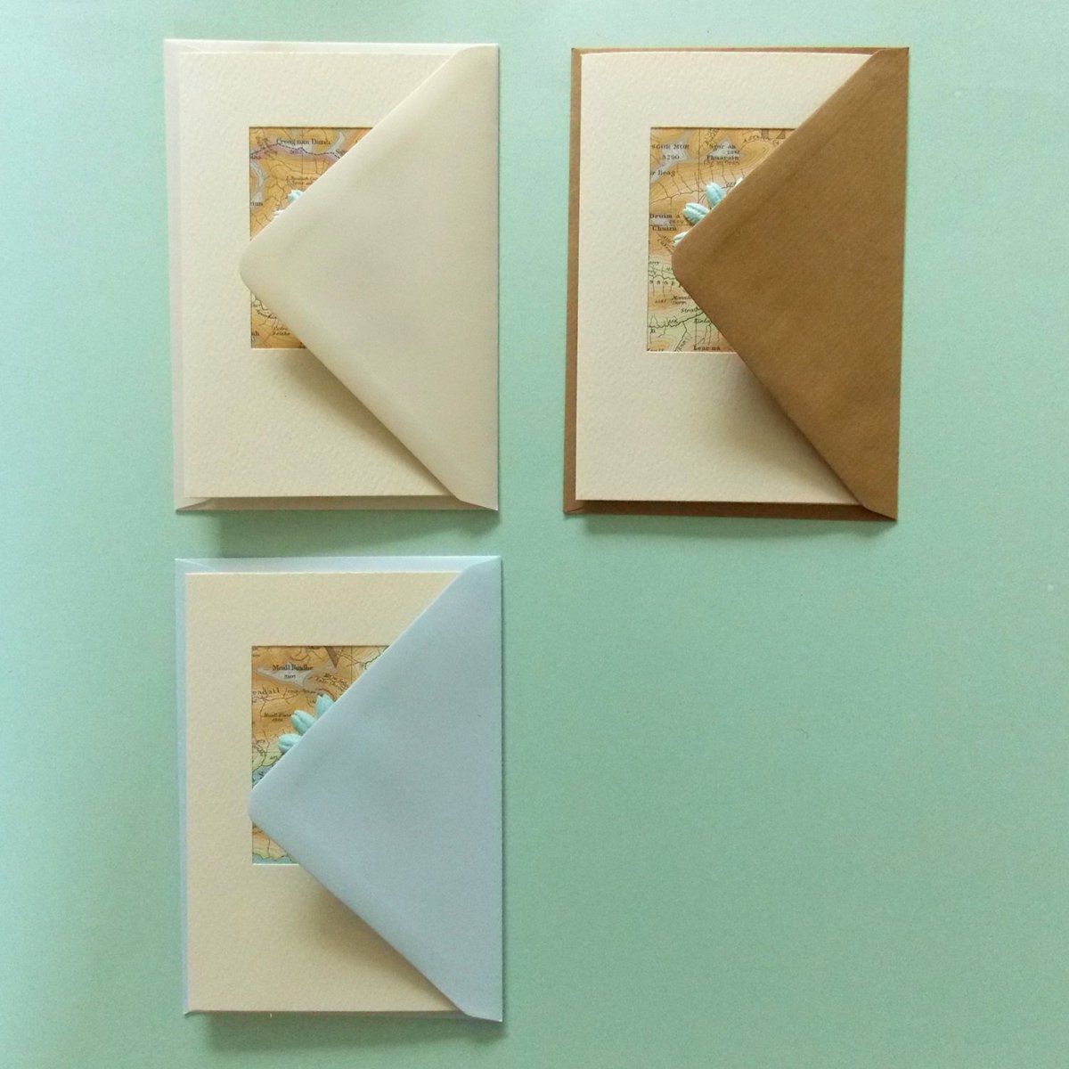GreenDreamCrtv's tweet photo. Note cards, set of 6 notelets, pack of cards, blue mulberry paper … https://t.co/jE6geCFuvz #love #RecycledEnvelopes https://t.co/JZ0xEvktqf