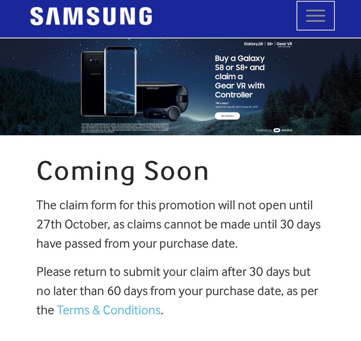 stevede28's tweet photo. @SamsungMobil @VodafoneUK is this bundle on offer with my network supplier? https://t.co/5OioOulrLo