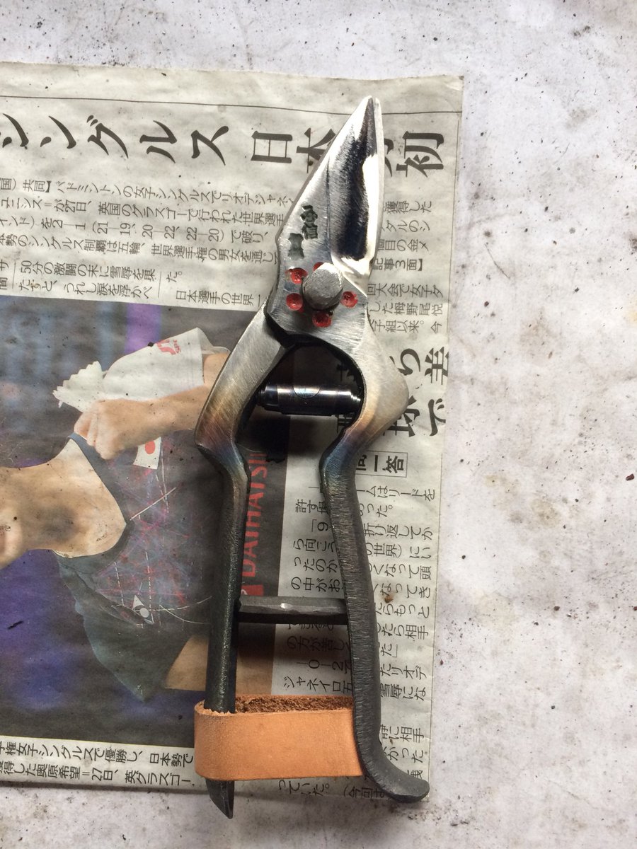 津軽 剪定鋏 名人 三国定世吉 作品