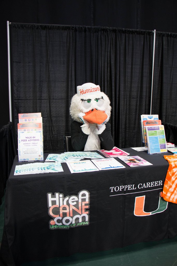 Toppel's tweet photo. Looking for a job? Exploring grad school options? Get it all done at Expo! https://t.co/wXe7BTC8gs #HireACane #MakeMoves https://t.co/4og1urkeHU