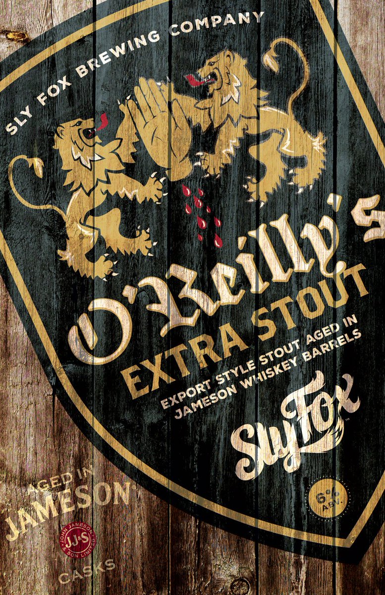 SlyFoxBeer's tweet photo. And now for a little something extra. #JamesonCaskmates @jameson_us https://t.co/drXgC2YPAz