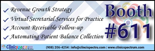 ClinicSpectrum's tweet photo. #Clinicspectrum will be at #MGMA17 in #Anaheim on October 8-10! If you're attending, stop by and visit us at Booth #611. #win750 #gift_card https://t.co/Z2lwWRCEVC