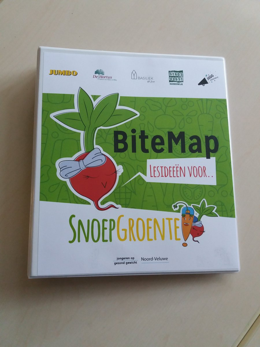 Wat zijn we blij met het nieuwe lesmateriaal voor #Snoepgroente! Gemaakt samen met <a href="/JOGGHarderwijk/">JOGGHarderwijk</a>. De scholen werken er nu volop mee!