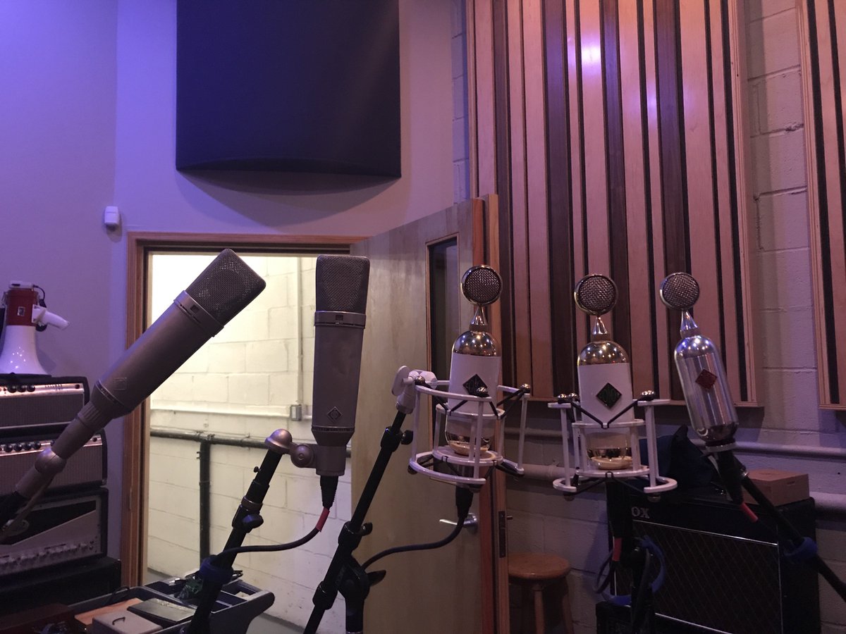 Gang's all here! 🎤😍 #music #mics #recording #studio #recordingstudio #Brooklyn