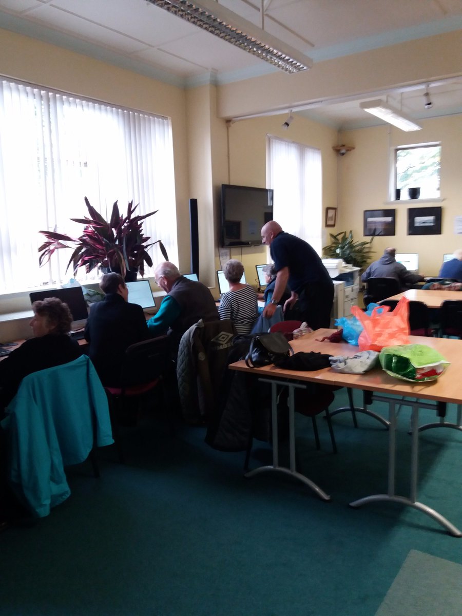 Another busy day for the drop in session #ThursbyGarden