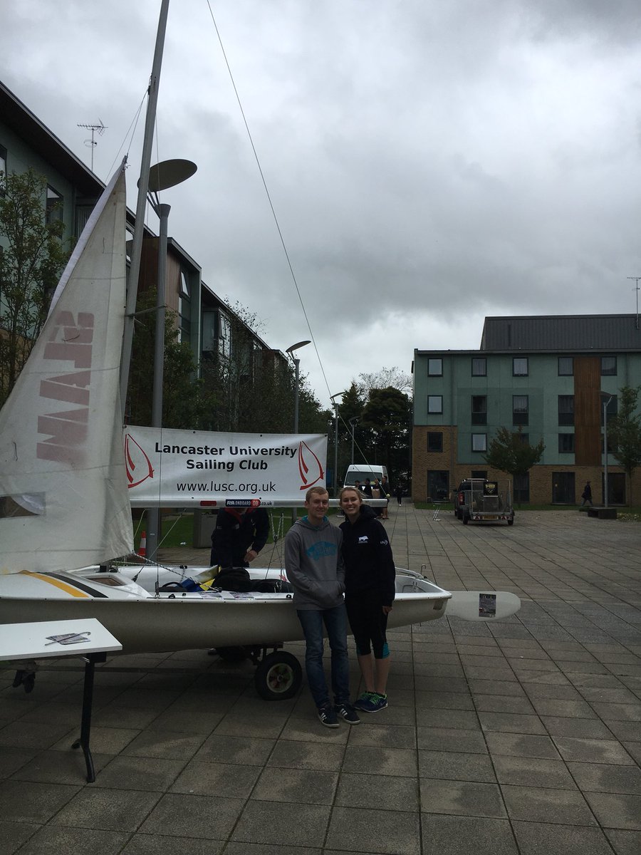 LancsSailing's tweet photo. Come and see us at Grizedale today! ⛵️⛵️ #lancasterfreshers #grizedale #freshersweek https://t.co/sO2x4taJBv