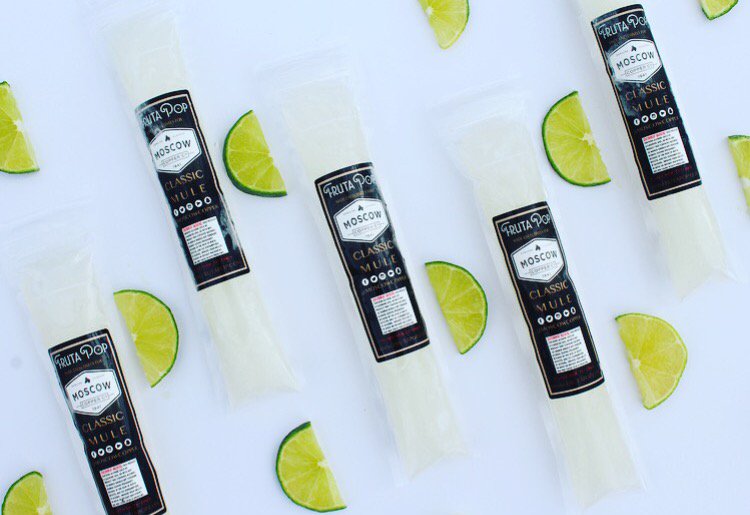 SangriaPOP's tweet photo. It's #NationalVodkaDay and we're celebrating with our  @moscowcopper #MoscowMule POPs made with @TitosVodka ✨ 📸 @marbar1211 https://t.co/cixZXqFK4V