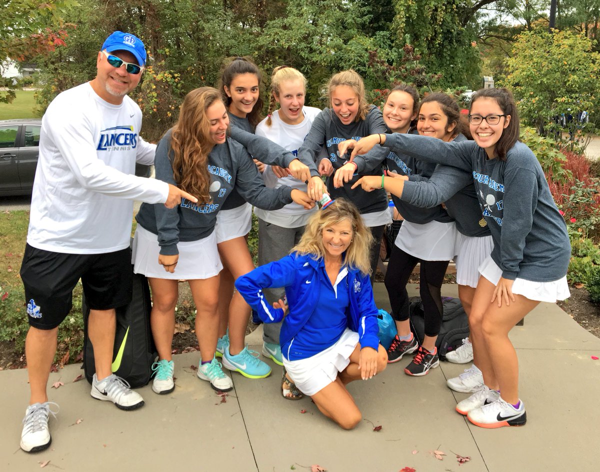 GALancerAD's tweet photo. Match day! @GALancerGTennis is ready to rumble! Looking for some sectional tourney wins in honor of Coach Smith’s birthday! #GoGA https://t.co/ddIlx38S4f