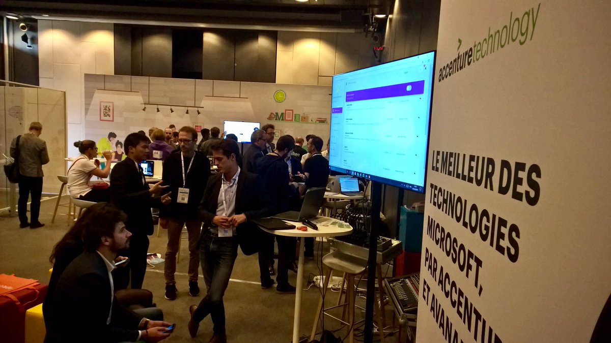 bojanakasic's tweet photo. Rejoignez @AccentureFrance et @AvanadeFrance sur l'AI Hackademy pour des démos 100% #AI ! #experiences2017 https://t.co/RxWG9vP2yC