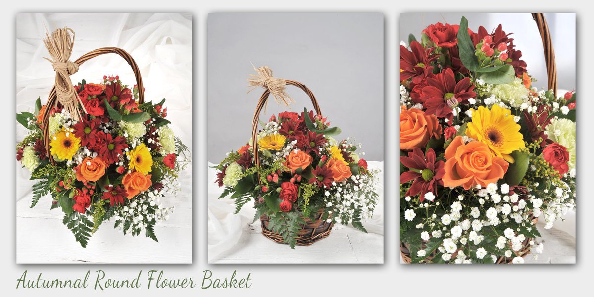 Homelandflorist's tweet image. #WinItWednesday Do you know the price of our Autumnal Basket? Share &amp;amp; Tag 2 Friends for a chance to #win it. homelandflorists.co.uk/product/autumn…