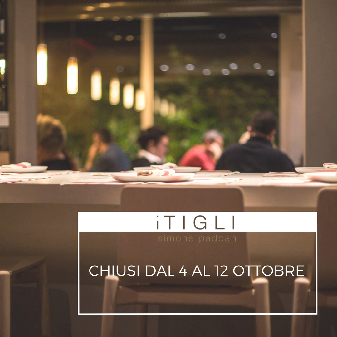 PizzeriaITigli's tweet photo. Da oggi #iTigli si prendono una piccola pausa. Ci rivediamo venerdì 13 settembre! https://t.co/3CskevHEZ2