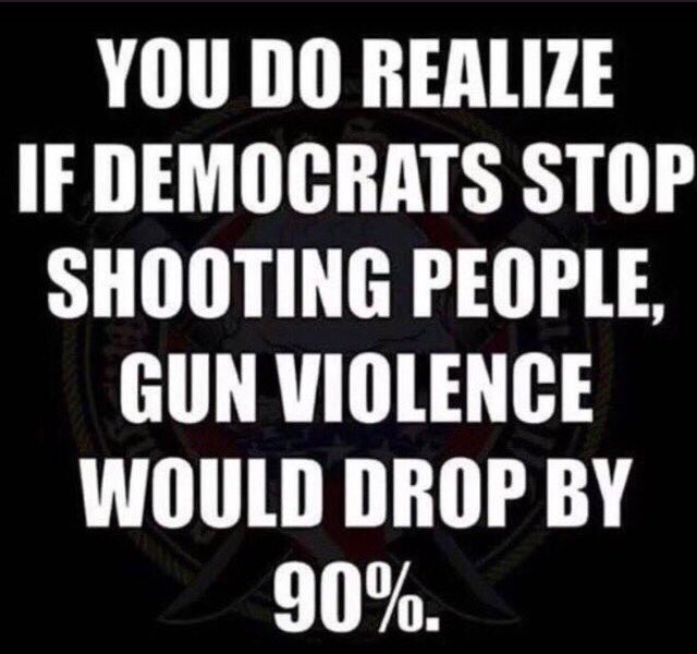 We Do NOT Need #GunControl We Need #Democrat Control #StephenPaddock & ALL Recent Mass Shooters Were #Democrats NOT @NRA Members