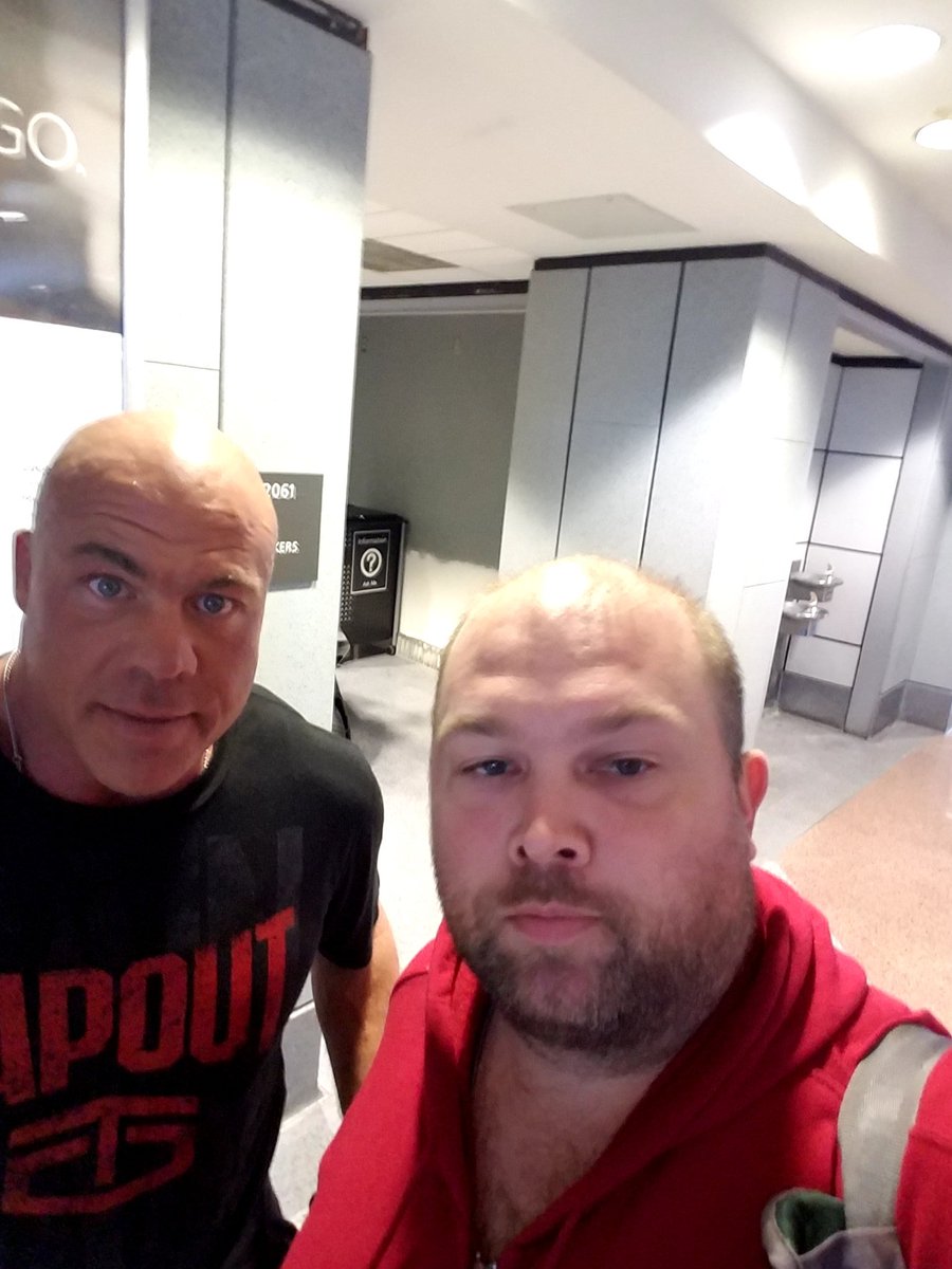 @RealKurtAngle got a picture with a really cool guy yesterday at the airport in Denver.