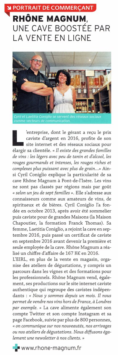 RhoneMagnum's tweet photo. #leconomiedromoise #ccidrome #commerce #communication #venteenligne https://t.co/ITT6AjraVd