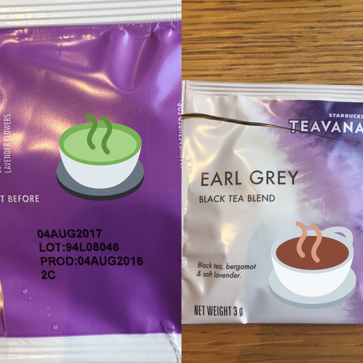 Goootalin's tweet photo. .@Starbucks makes summer run longer serving #tea, which has expired in August. It's October guys! 🍁🌾🌻🎃 https://t.co/Fax41NhwhK